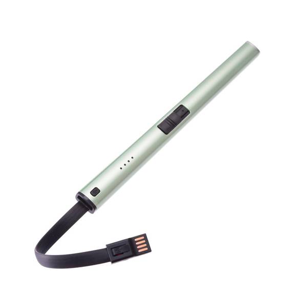 NEW CREATIVE GIFTS INTERNATIONAL flameless lighter in green - Picture 3 of 3